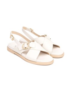 Nero Giardini Sandalo platform in pelle 2